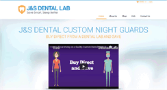 Desktop Screenshot of jsdentallab.com