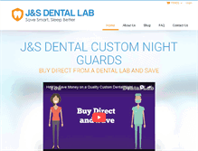 Tablet Screenshot of jsdentallab.com